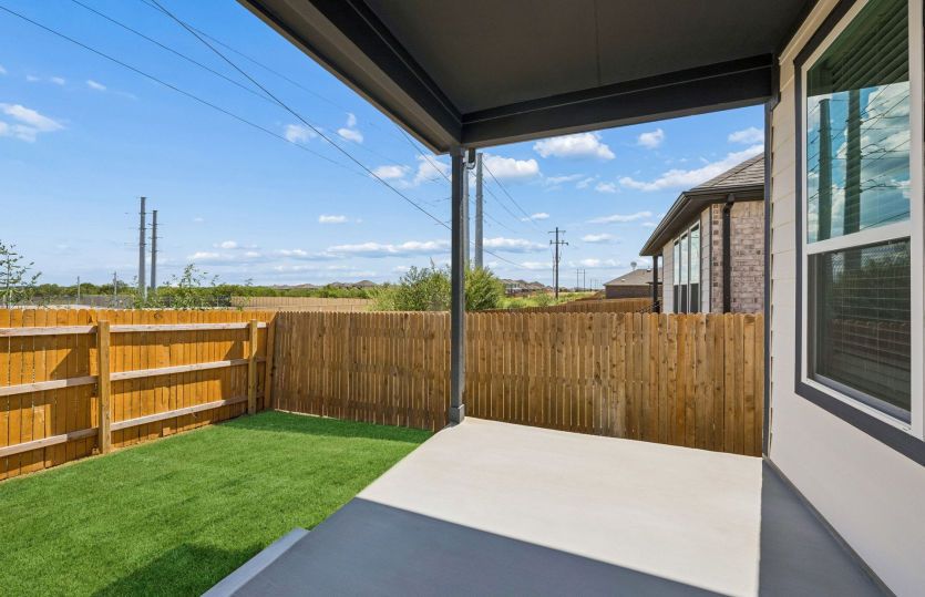Covered Back Patio