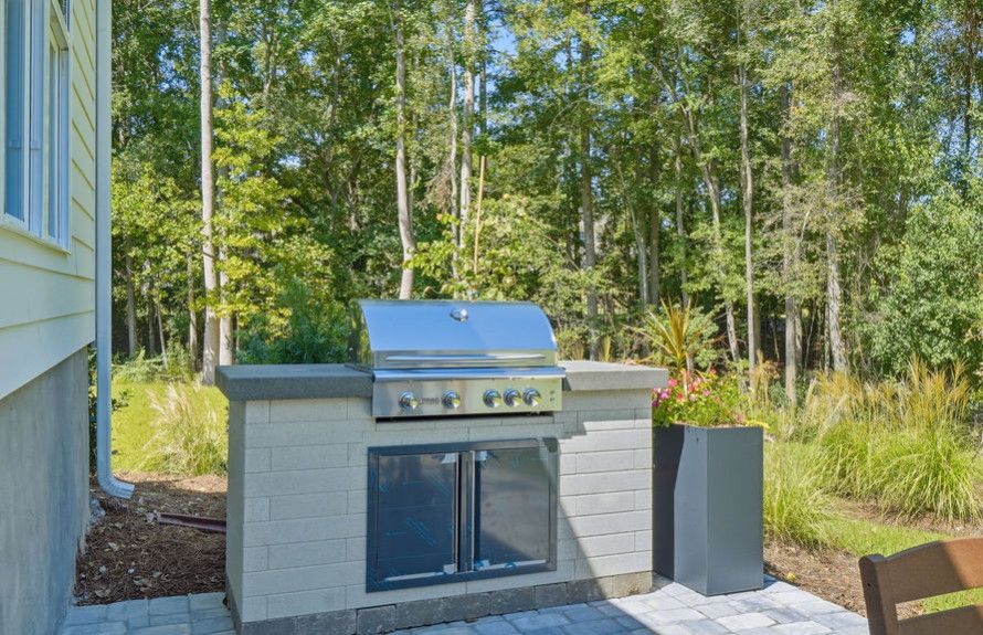 Outdoor Grill Station