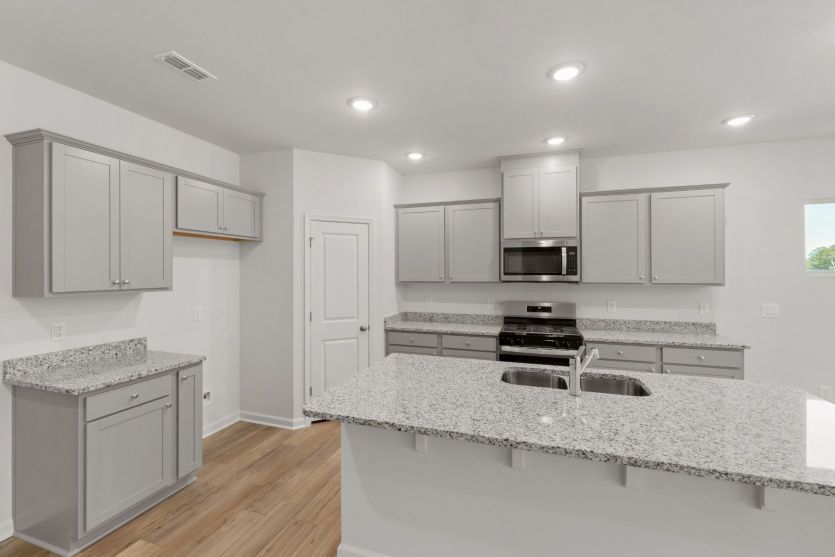Hampton #29 Kitchen with Walk-In Pantry