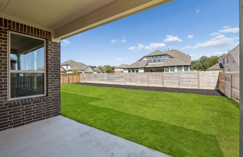 Covered Back Patio