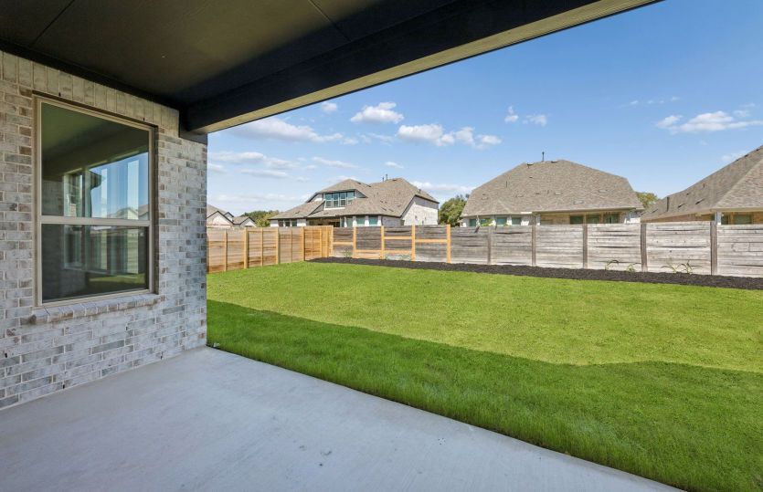 Covered Back Patio