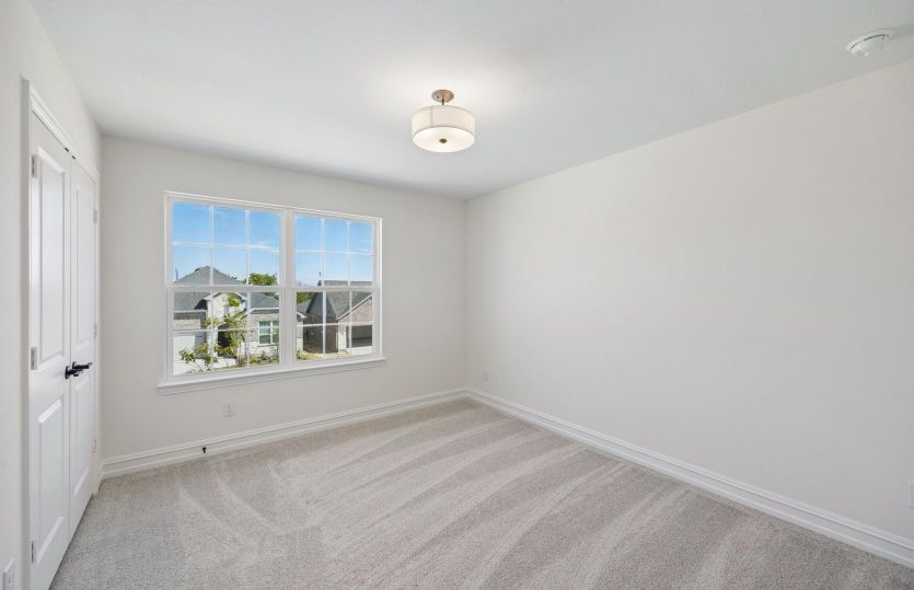 Spacious secondary bedroom