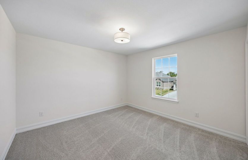Spacious secondary bedroom