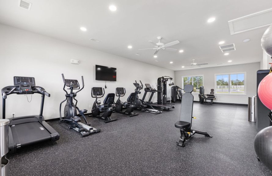 Spacious Indoor Gym