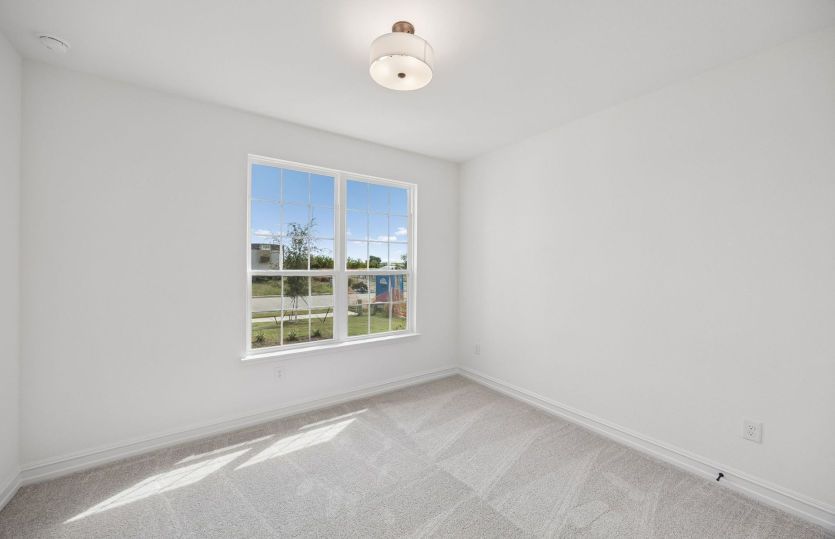 Secondary bedroom on first level