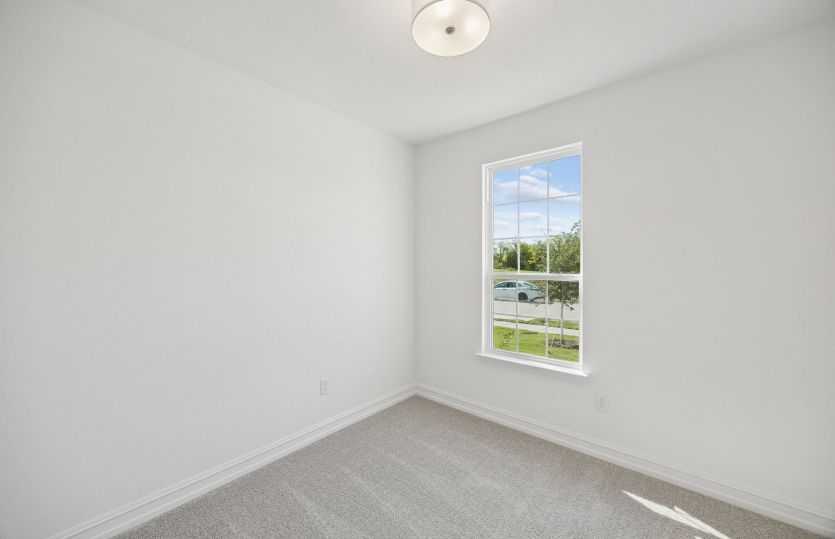 Secondary bedroom on first level