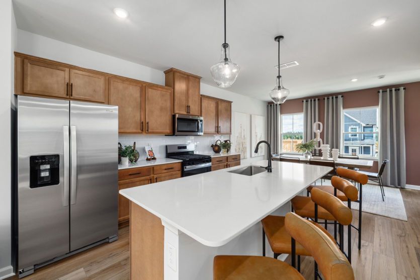 Stunning Kitchen with Large Island
