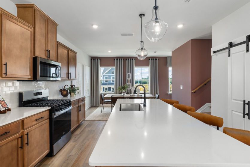 Stunning Kitchen with Large Island
