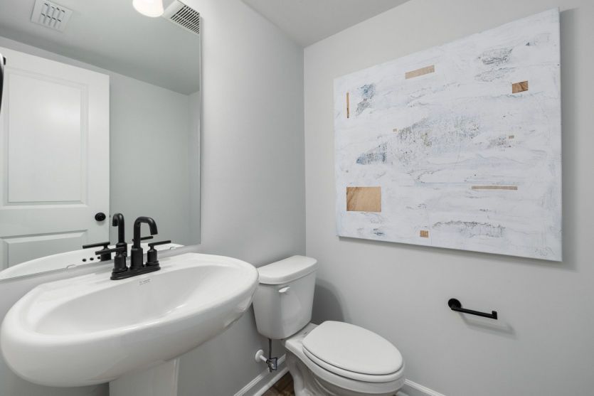 Second Floor Half Bath