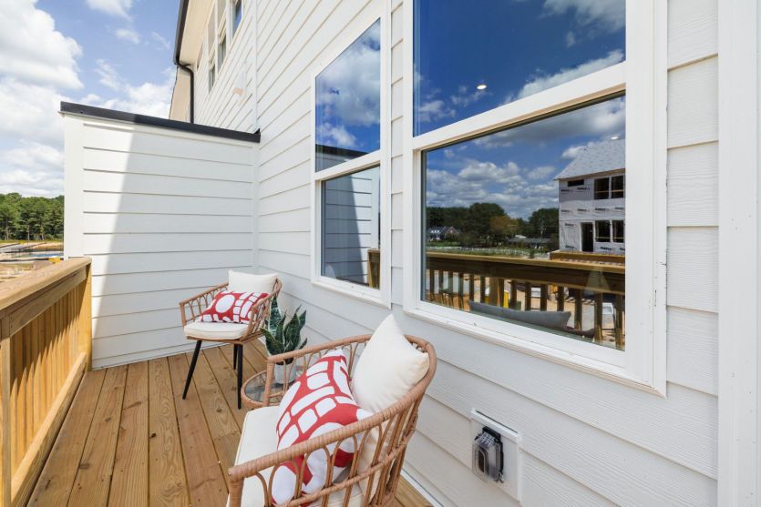Large Second Story Patio