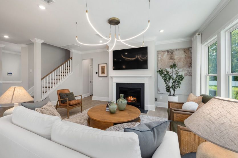 Bright and Airy Living Area
