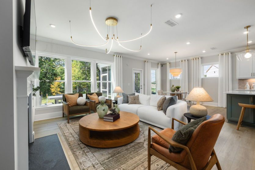 Bright and Airy Living Area