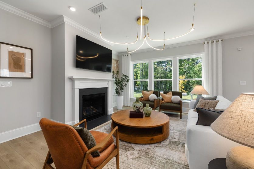 Bright and Airy Living Area