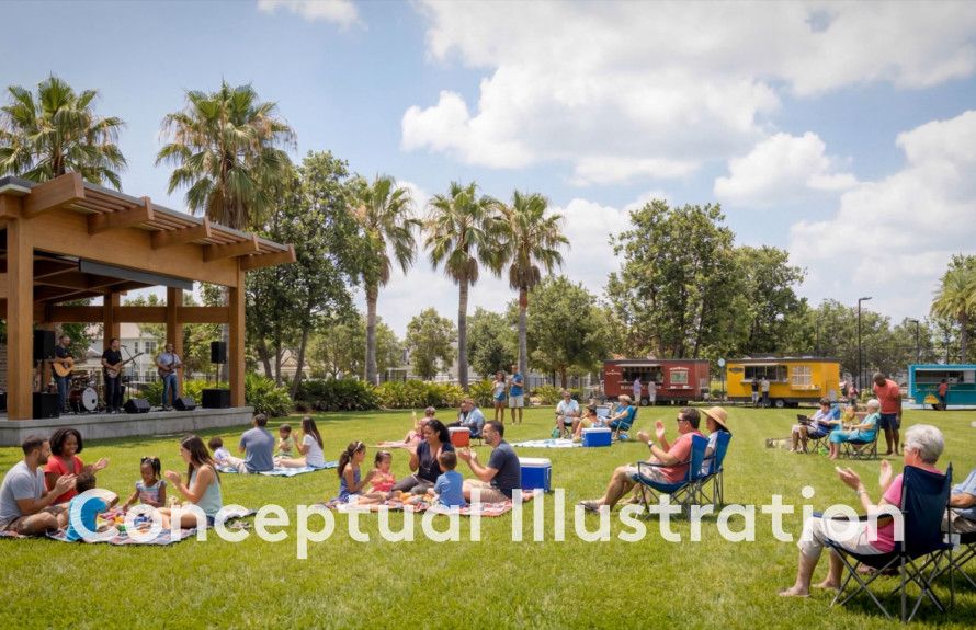 Event Lawn & Stage