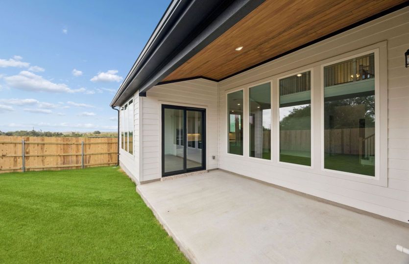 Covered Back Patio