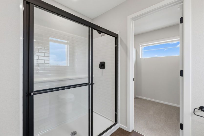 Owner's Ensuite Bathroom with Tiled Shower