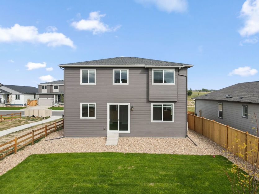 Backyard Landscaping and Fencing Included