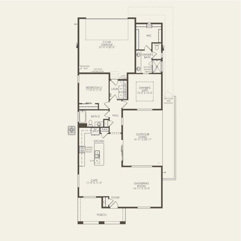 First Floor 2 br / 2 ba