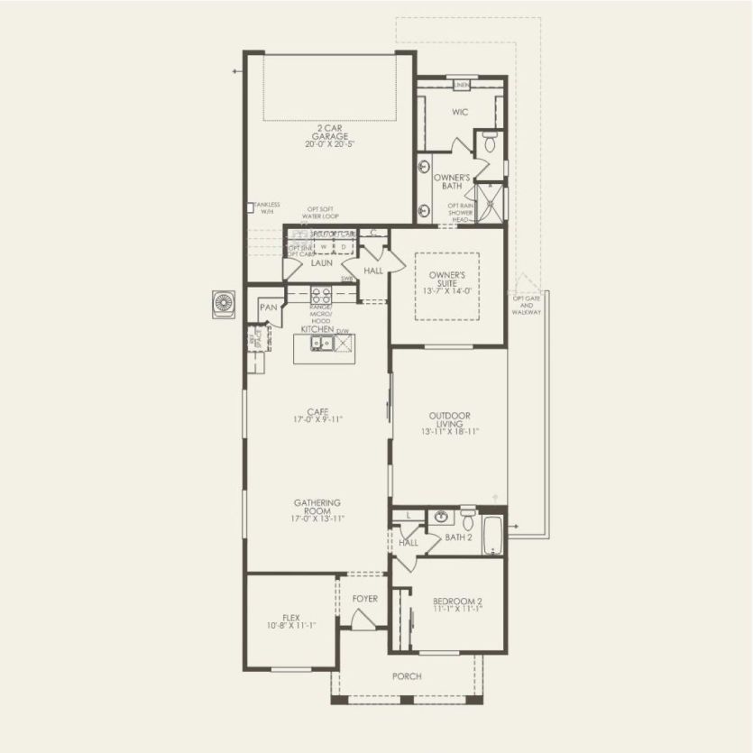 First Floor 2 br / 2 ba
