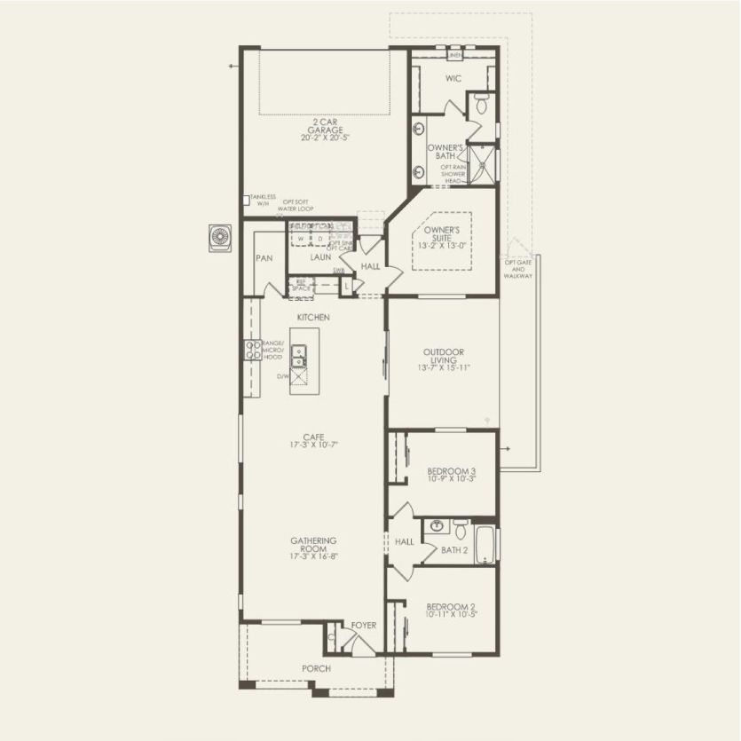 First Floor 3 br / 2 ba