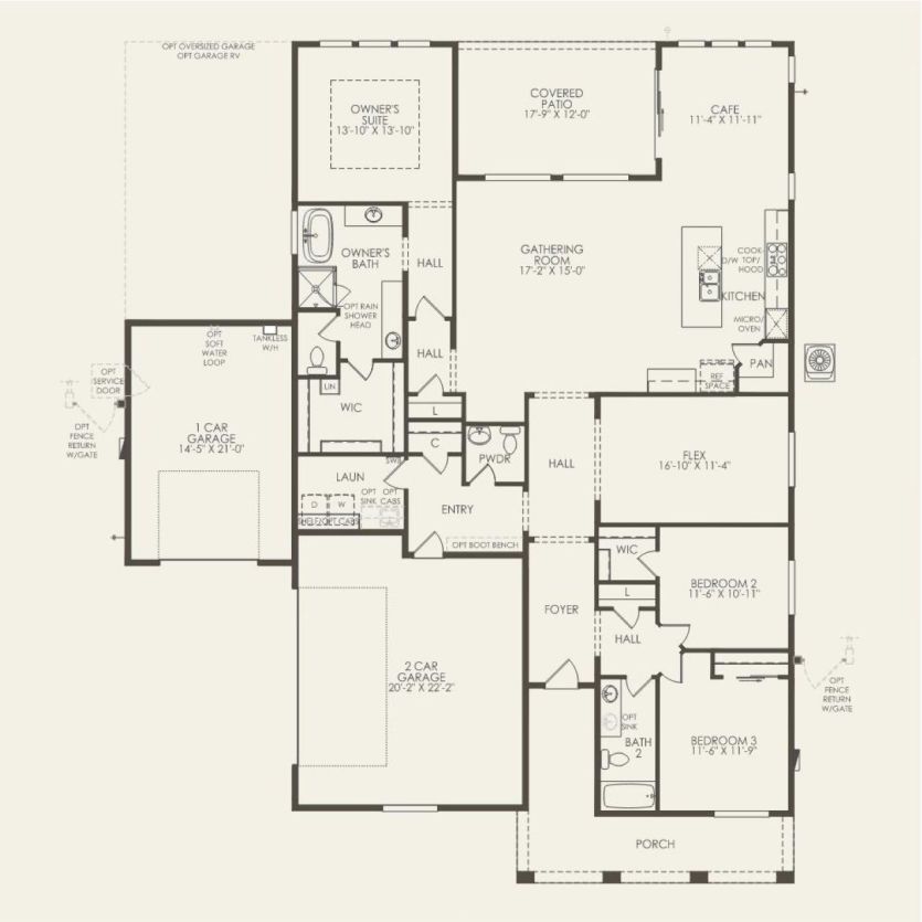 First Floor 3 br / 2.5 ba