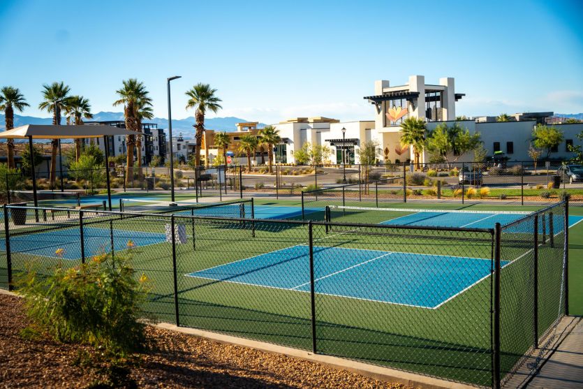 Desert Color Pickleball Courts