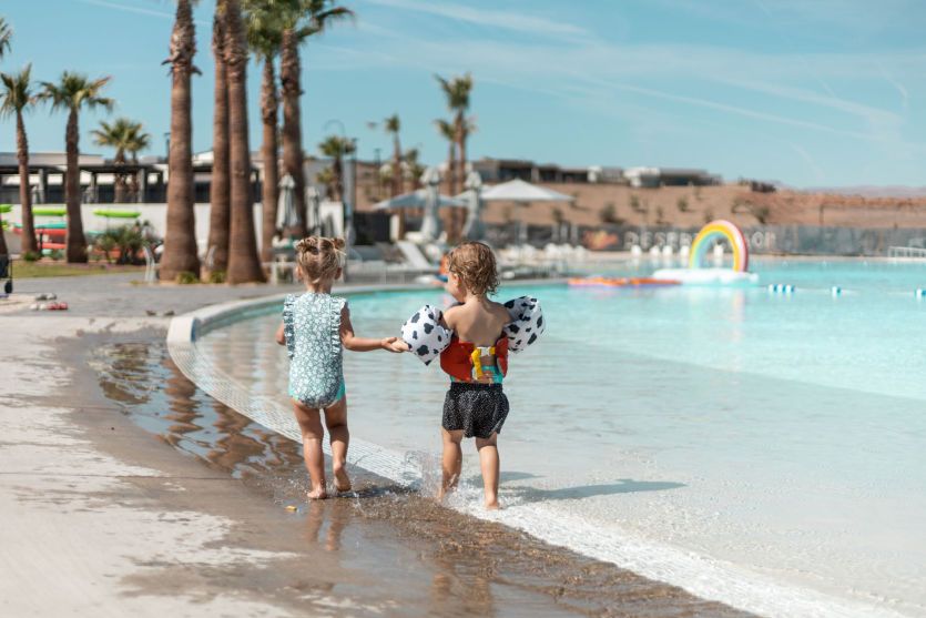 Fun in the Desert Color Lagoon