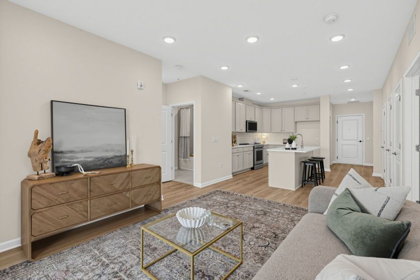 Spacious gathering room