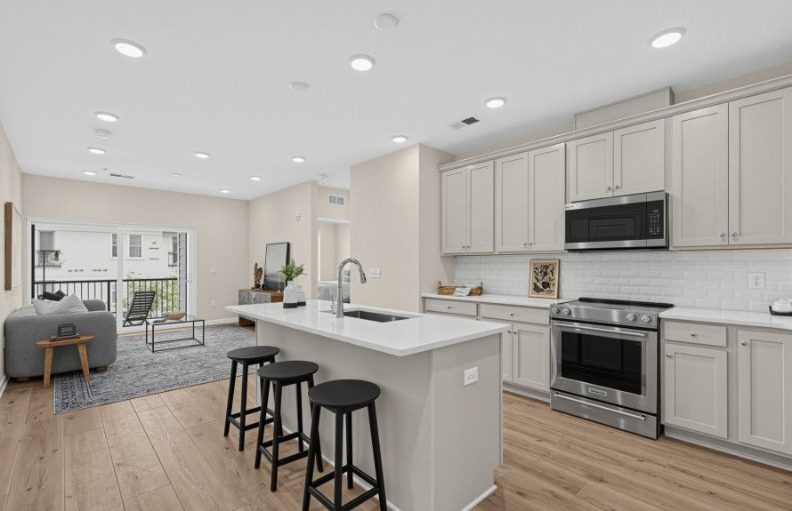 Spacious kitchen