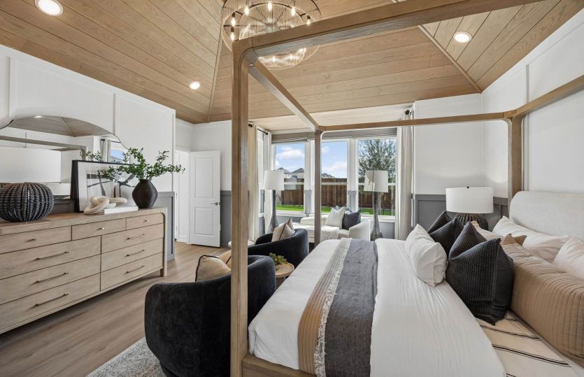Owners suite with large windows