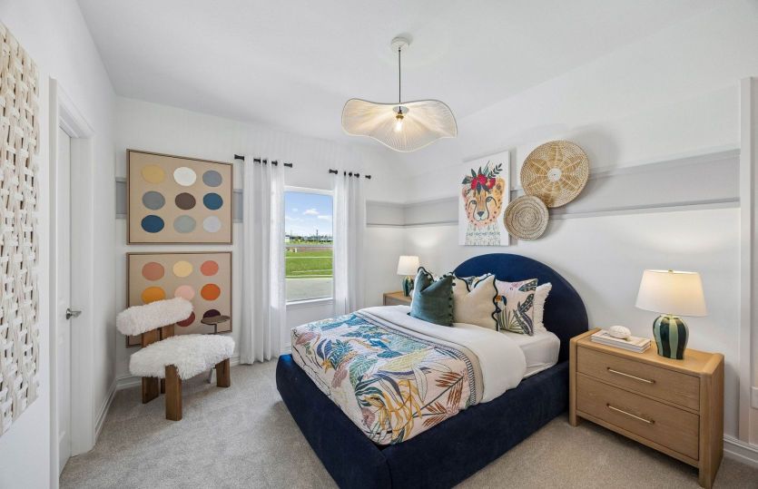Secondary bedroom on first level