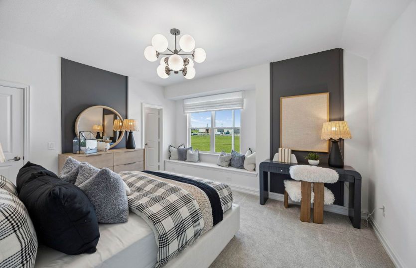 Spacious secondary bedroom