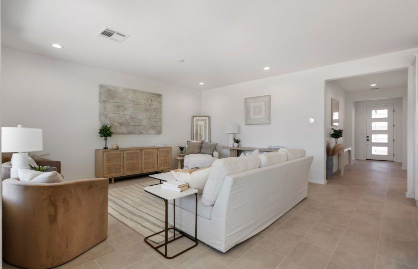 Large, open living area perfect for hosting movie night or game day