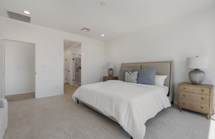 Owner's suite designed for rest and relaxation