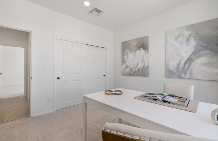 Secondary bedroom makes the perfect home office space