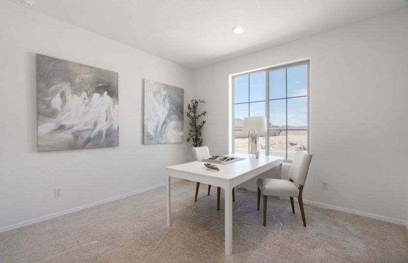 Oversized window in bedroom 2
