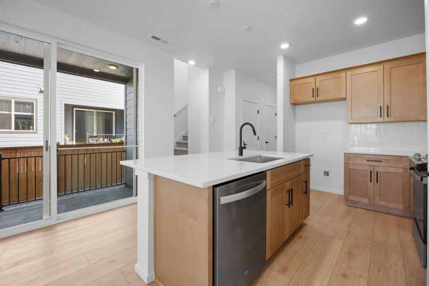 Kitchen with Access to Covered Patio