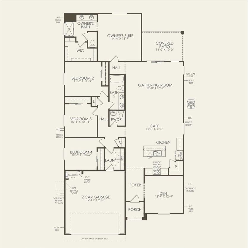 First Floor 4 br / 2.5 ba