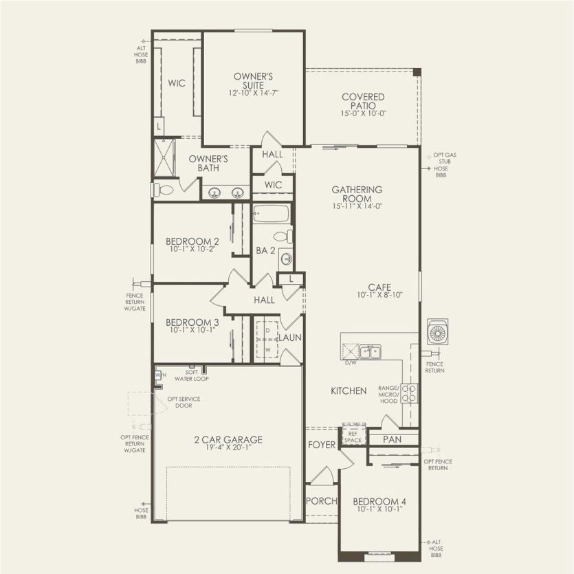 First Floor 4 br / 2 ba