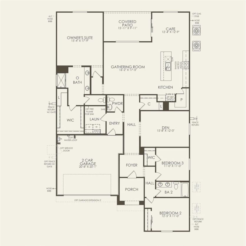 First Floor 3 br / 2.5 ba