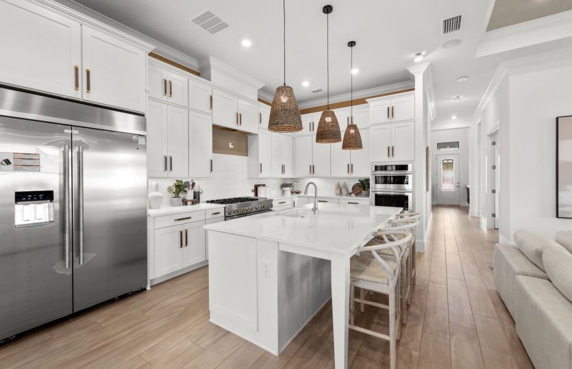 Spacious kitchen