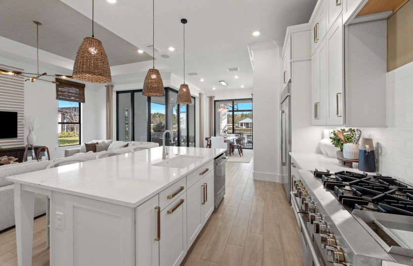 Chef-inspired kitchen