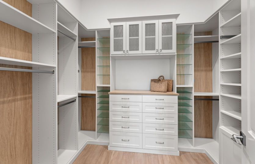 Owner's suite with walk-in closet
