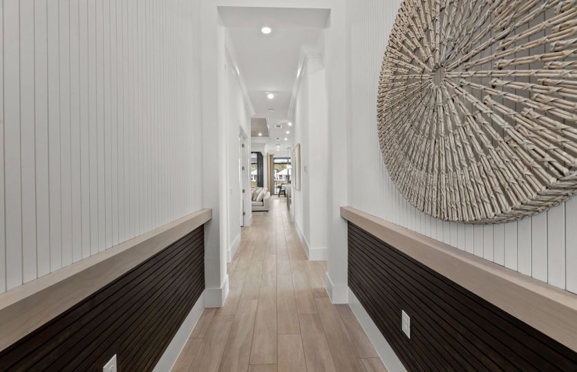 Inviting foyer