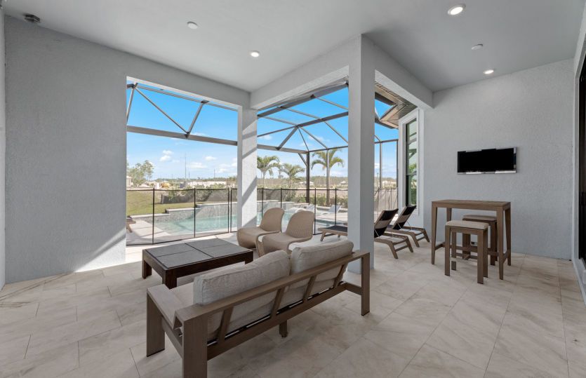 Covered lanai
