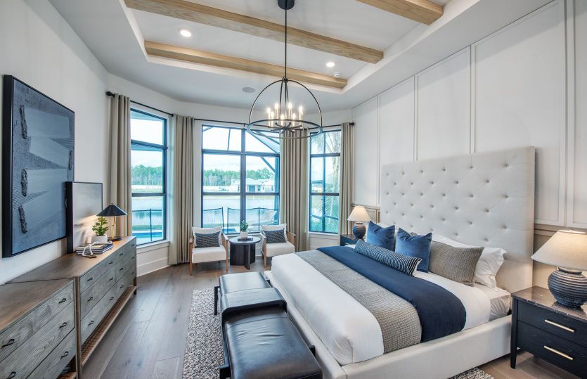 Enjoy a quiet retreat in this ideal owner's suite