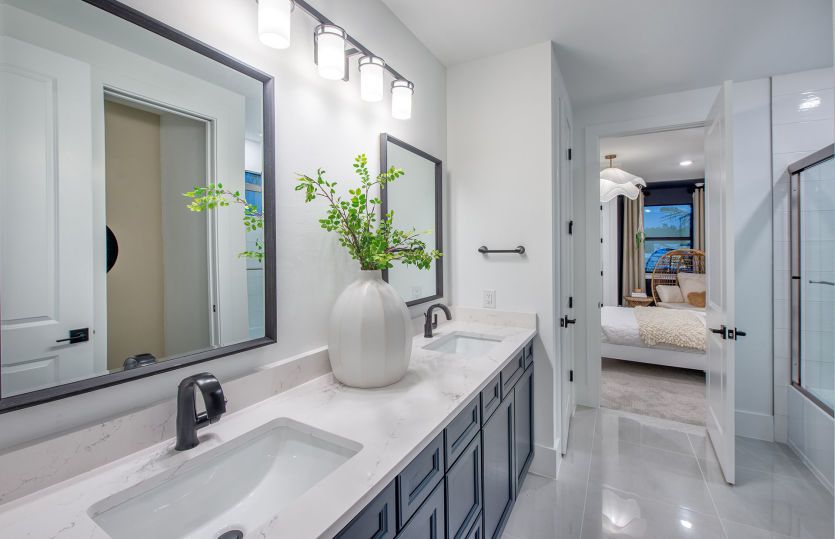 Secondary bathroom