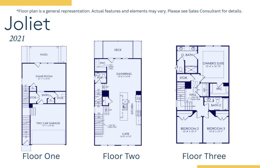 Joliet Floor Plan.