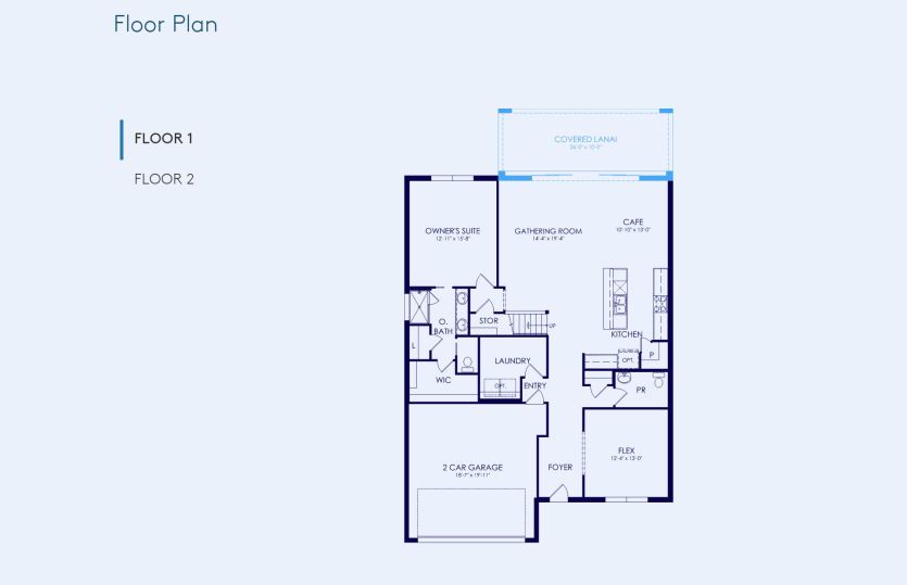 Winthrop Floor Plan, Quick Move-In Home, Floor 1