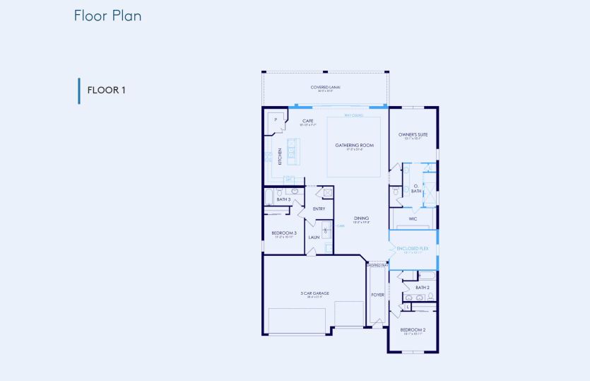 Merlot Floor Plan, Quick Move-In Home, Floor 1